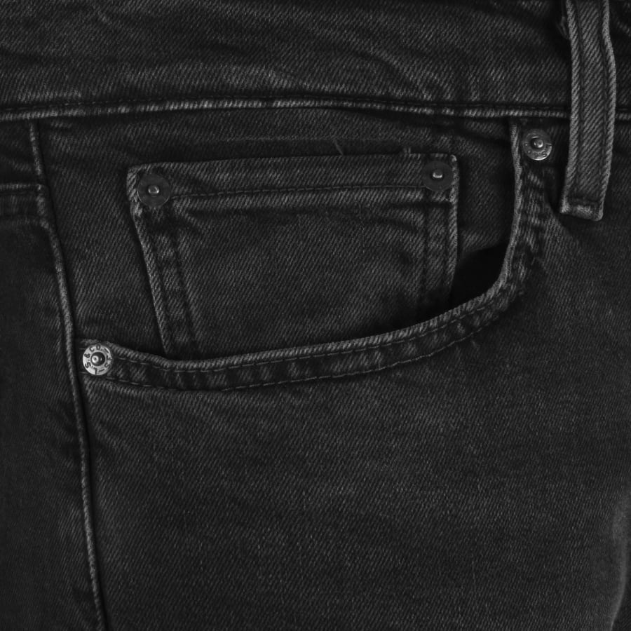 Levis 502 Tapered Jeans Black